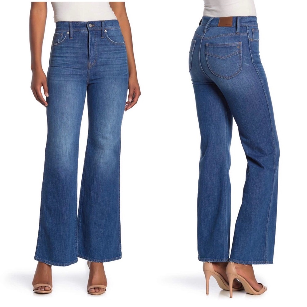 Madewell High Rise Flare Jeans
